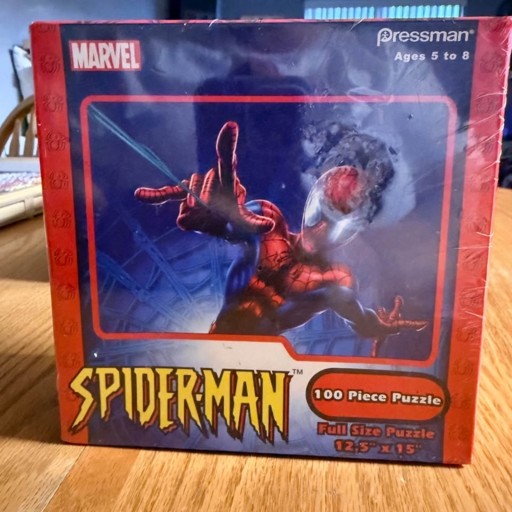 Spider-Man 2003 sealed puzzle